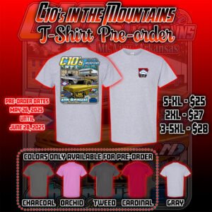 C10's in the Mountains Shirt Pre-order