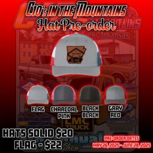 C10's in the Mountains Hat Pre-order